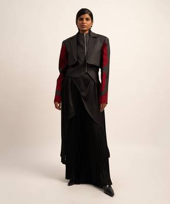 The seraphic symphony cropped blazer 1