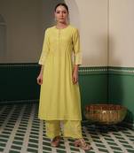 Pearl neon  kurta
