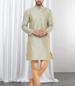 Art silk printed kurta pajama