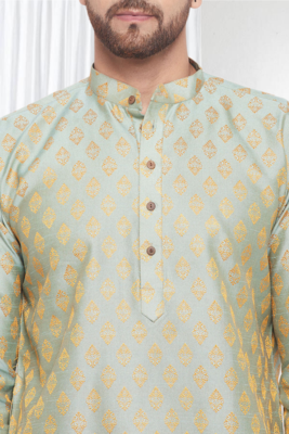 Art silk printed kurta pajama 2