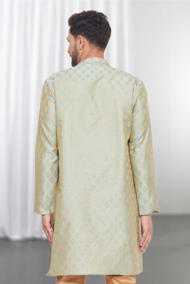 Art silk printed kurta pajama 3