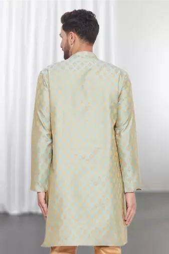 Art silk printed kurta pajama