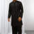  Black Art Silk  kurta pajama