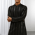  Black Art Silk  kurta pajama