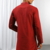 Maroon Viscose Embroidered Mirror work kurta