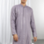 Purple Viscose Embroidered Mirror work kurta