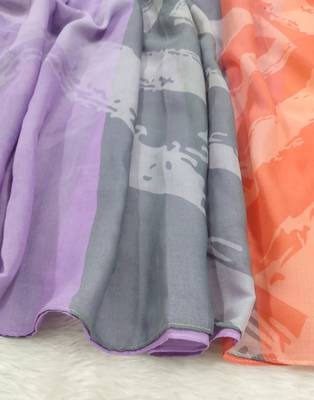 Ana multi-color printed  hijab - stylish, soft, and versatile 3