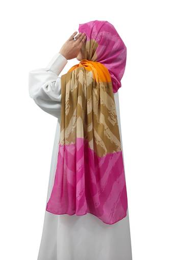 Ana women's multi-color  hijab - stylish, flowy, and versatile