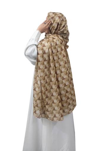 Ana women's multi-color  hijab - elegant, flowy, and versatile