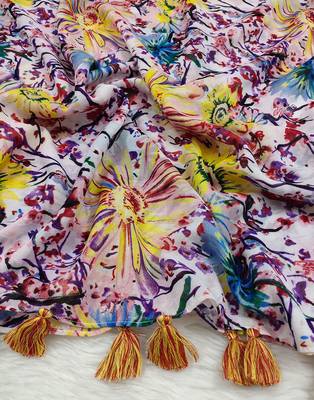 Ana multi-color  hijab - stylish, breathable, and versatile 3