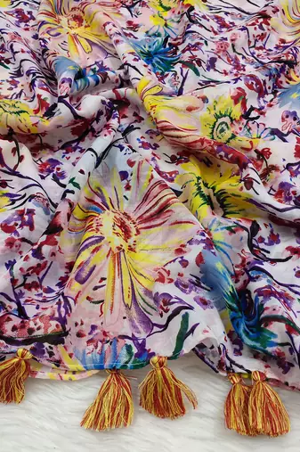 Ana multi-color  hijab - stylish, breathable, and versatile