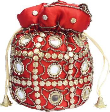 Clemira Hand Worked Mulri Purpose Potli Bag 1
