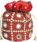 Clemira Hand Worked Mulri Purpose Potli Bag
