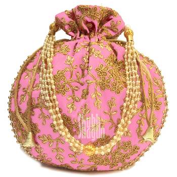 Clemira Hand Worked Mulri Purpose Potli Bag 1