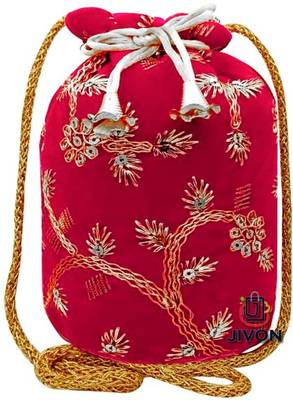 Clemira Hand Worked Mulri Purpose Potli Bag 4
