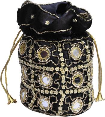 Clemira Hand Worked Mulri Purpose Potli Bag 1