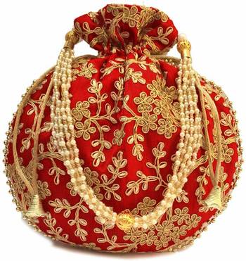 Clemira Hand Worked Mulri Purpose Potli Bag 1
