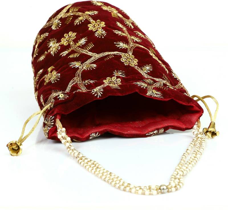 Clemira Hand Worked Mulri Purpose Potli Bag