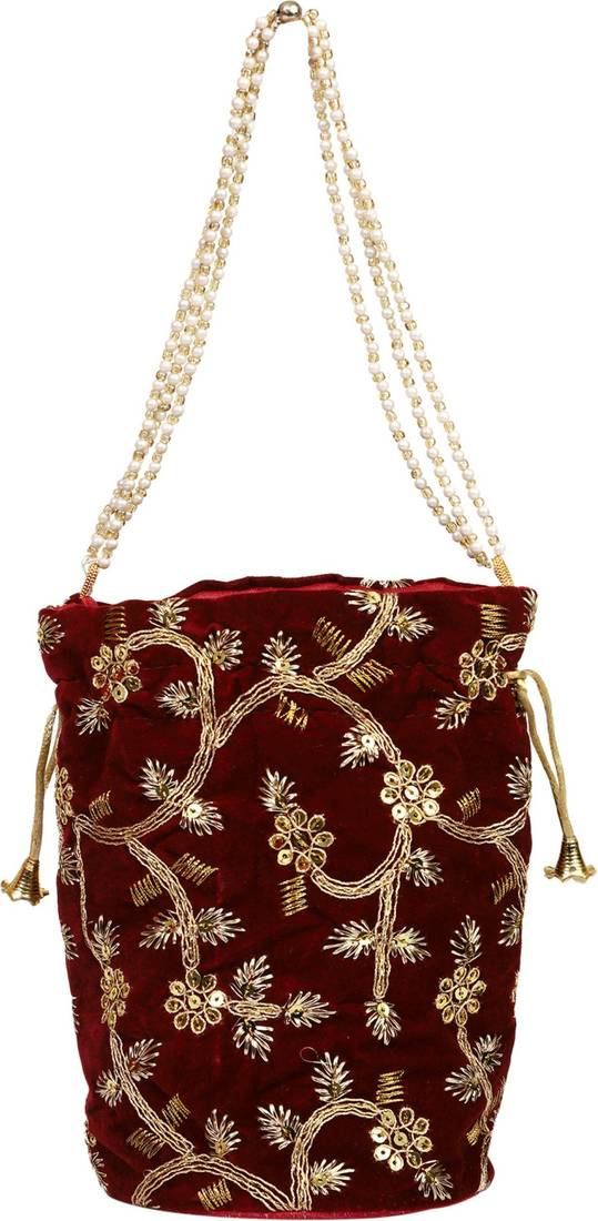 Clemira Hand Worked Mulri Purpose Potli Bag