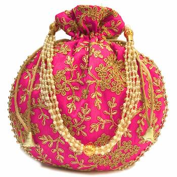 Clemira Hand Worked Mulri Purpose Potli Bag 1
