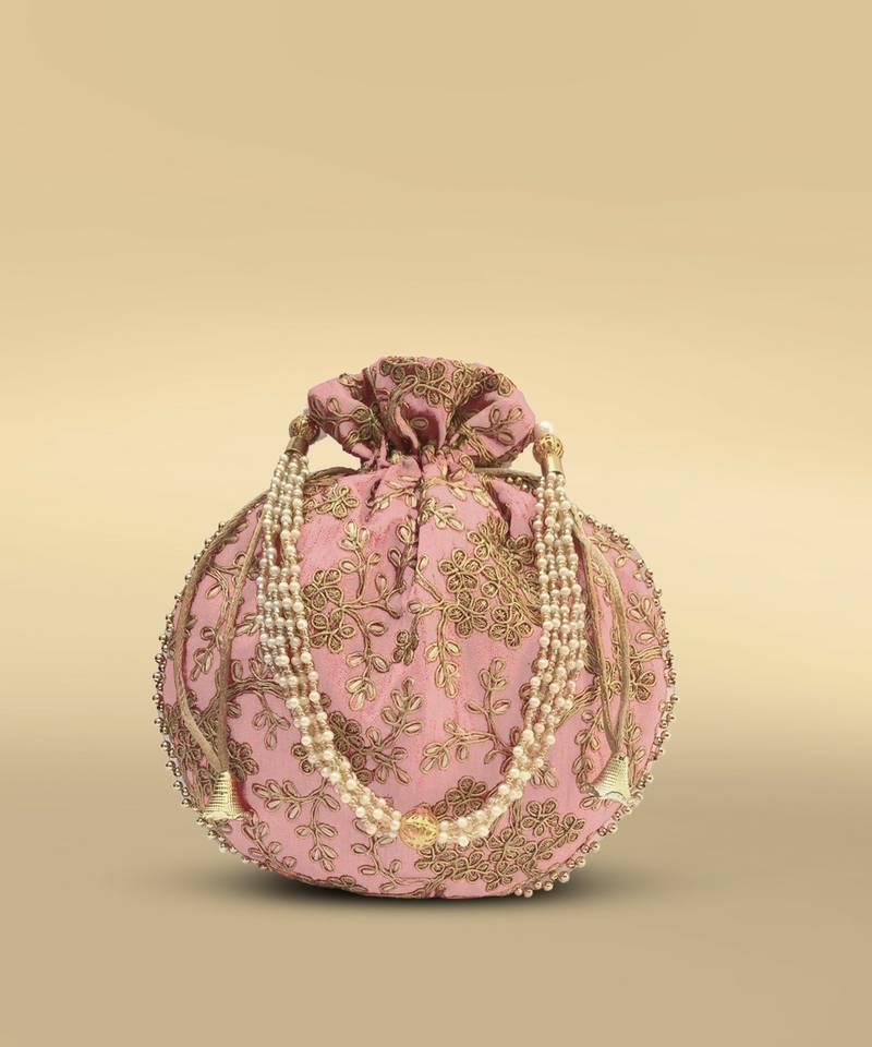 Clemira Hand Worked Mulri Purpose Potli Bag