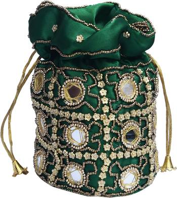 Clemira Hand Worked Mulri Purpose Potli Bag 1