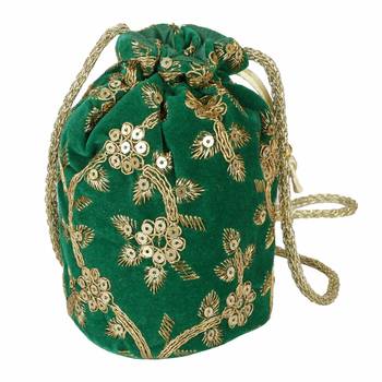 Clemira Hand Worked Mulri Purpose Potli Bag 1