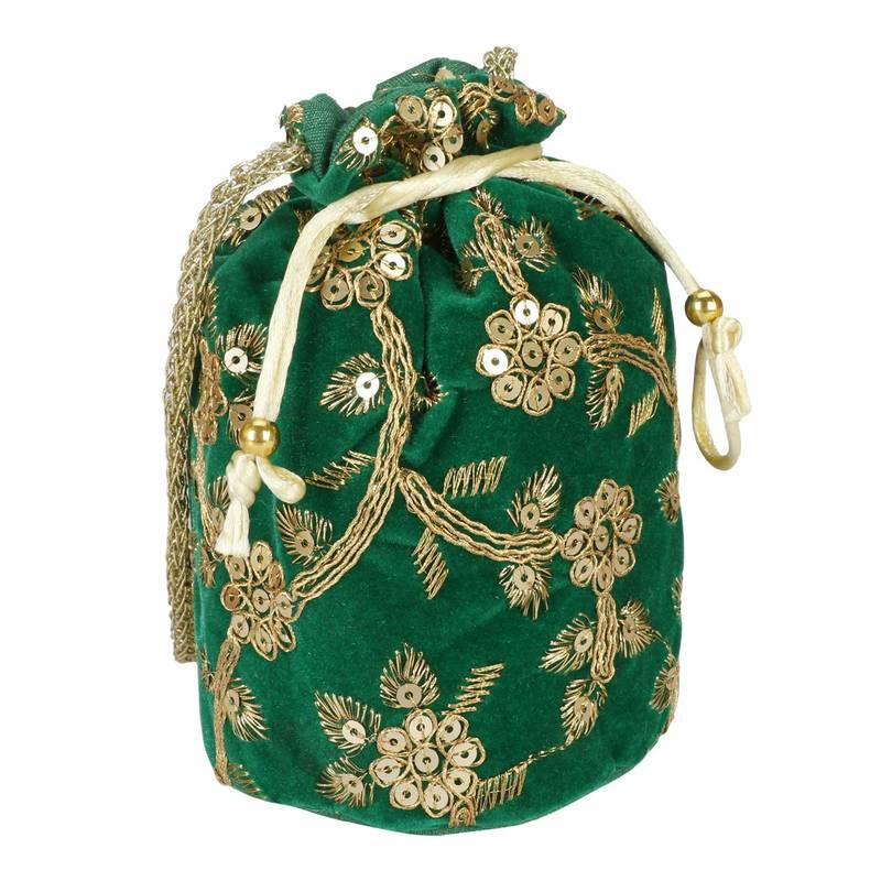 Clemira Hand Worked Mulri Purpose Potli Bag