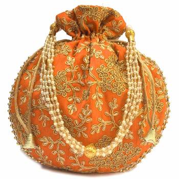 Clemira Hand Worked Mulri Purpose Potli Bag 1