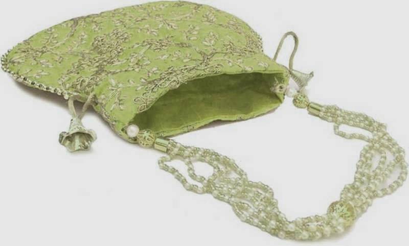 Clemira Hand Worked Mulri Purpose Potli Bag