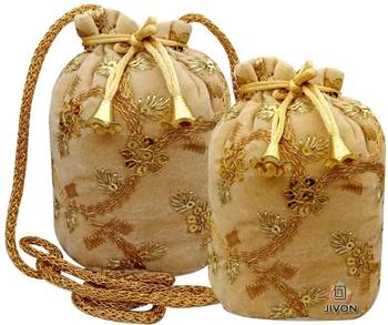 Clemira Hand Worked Mulri Purpose Potli Bag 1