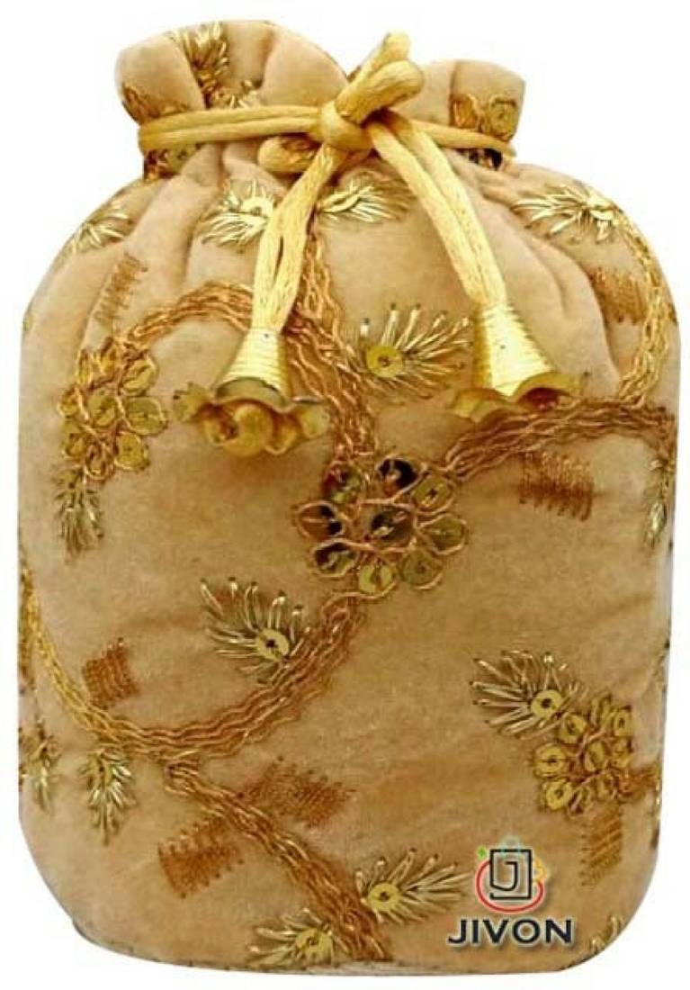 Clemira Hand Worked Mulri Purpose Potli Bag