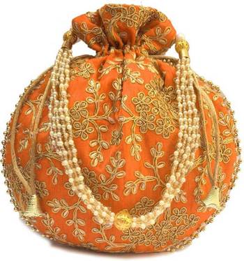 Clemira Hand Worked Mulri Purpose Potli Bag 1