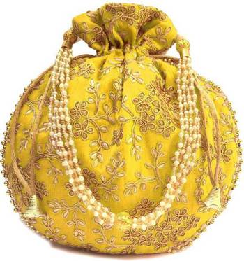 Clemira Hand Worked Mulri Purpose Potli Bag 1