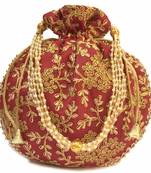 Clemira Hand Worked Mulri Purpose Potli Bag