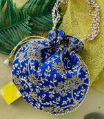 Clemira Hand Worked Mulri Purpose Potli Bag