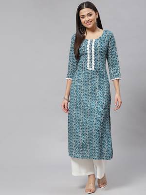 Mokshi green bandhani printed rayon straight kurta 1