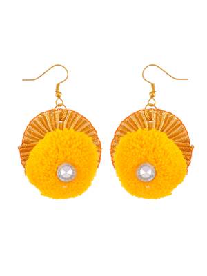 Haldi artificial flower jewellery set 4