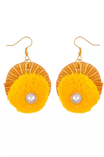 Haldi artificial flower jewellery set