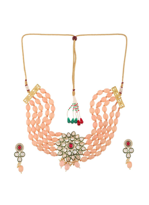 Runjhun royal kundan bridal jewelry set | choker necklace set 2