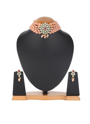 Runjhun royal kundan bridal jewelry set | choker necklace set 3