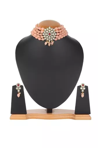Runjhun royal kundan bridal jewelry set | choker necklace set
