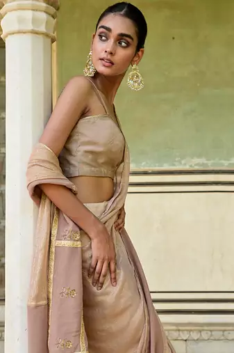 Gulnaar saree set