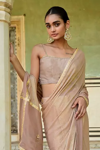 Gulnaar saree set