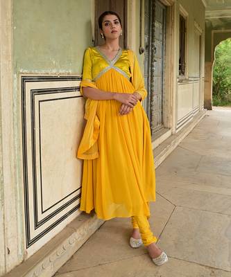 Kaner anarkali set 1