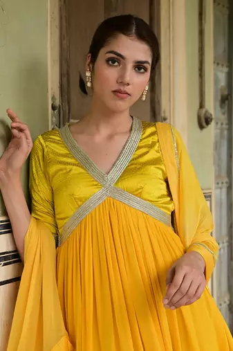 Kaner anarkali set
