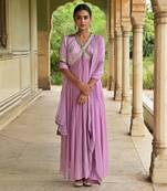 Kumudni anarkali set