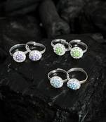 Set of 3 meenakari toering