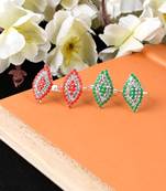 Set of 2 colorful sania toering