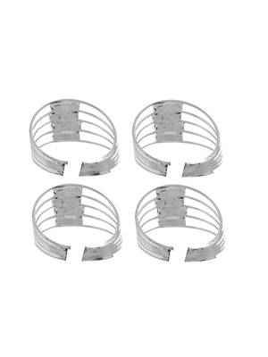 Set of 2 silver plated everyday wear bichiya 4